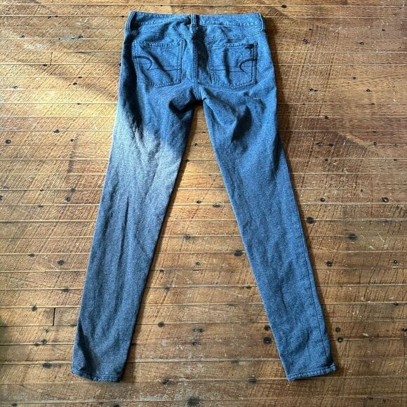 American Eagle gray size 4 normcore jeggings - Picture 3 of 3